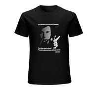 Bill Hicks Quote - Comedy Legend Short Sleeve T-Shirt Black XL