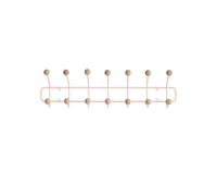 Bill Horizontal Coat Rack Pink
