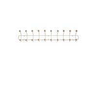 Bill Horizontal L Coat Rack Greige