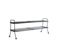 Bill L Shoe Rack Black/ Brown