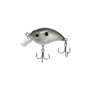 Bill Lewis ATV Squarebill Crankbait Fishing Lifelike Freshwater & Saltwater Lure 1.0 with Mustad Triple Grip Hooks, GREEN GIZZARD