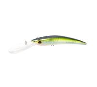Bill Lewis Fishing Lipless Lifelike Trolling Precise Walleye Crankbait with Two Large Mustad Triple Grips, Emerald Shiner