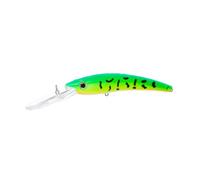 Bill Lewis Fishing Lipless Lifelike Trolling Precise Walleye Crankbait with Two Large Mustad Triple Grips, FIRETIGER