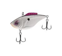 Bill Lewis Hammer-Trap - Freshwater Lifelike Lipless Crankbait Fishing Lure with Mustad Triple Grip Hooks, 5/8 OZ, Purple NURPLE