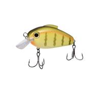 Bill Lewis Lifelike Echo 1.75 Squarebill Crankbait Fishing Wobble Lure for Shallow Freshwater Saltwater, School Bus