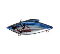 Bill Lewis Lures Rat-L-Trap Lures 1/2-Ounce Trap (Chrome Blue Bleeding Shad)