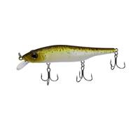 Bill Lewis Scope-Stik 120 Suspending 7'-10' Jerkbait Fishing Lifelike Freshwater & Saltwater Lure with Mustad UltraPoint Triple Grip Hooks, Guacamole
