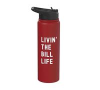 Bill Living The Bill Life Name Stainless Steel Insulated Water Bottle