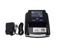 Bill Money Counter USD/EUR Automatic Recognition High Precisition Fake Money Catching Machine With Rechargeable Battery Money Detector(With battery)
