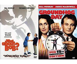 Bill Murray's Greatest Hits Vol 5: Groundhog Day + What About Bob? 2 DVD Comedy Set