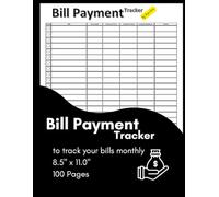 Bill Payment Tracker for you Financial Management: to check and record monthly your bills and have it organized