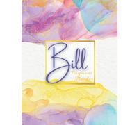 BILL PAYMENT TRACKER: Monthly Bill Organizer and Planner, Debt Payoff Planner, Expense Tracker Notebook, monthly bill tracker, Budgeting Notebooks, ... Household Bill Organizer, Spending Notebook,