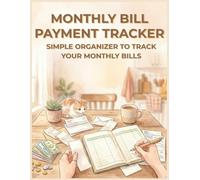 Bill Payment Tracker Notebook: Simple Monthly Organizer to Track Bills, Due Dates, Payments, Balances and Notes | 4-Year Bill Log Book with Monthly Reflection Pages - Large Print 8.5 x 11 Inches