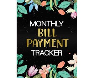 Bill Payments Tracker: Simple Blue Classy Monthly Bill Payment Checklist Organizer and Debt Tracker Keeper Log Book Money Planner for Budgeting Financial Planning Journal Budget Notebook | 8.5"x11"