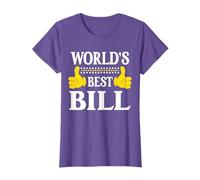 Bill Personal Name Funny First Name World's Best Bill T-Shirt