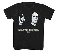 Bill & Ted Grim Reaper Death Metal Men's T Shirt Bogus Journey Rock Hand Melvin Black XXL