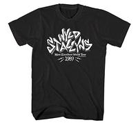 Bill & Ted WYLD Stallyns Most Excellent World Tour 1989 Men's T Shirt Rock Merch Black XXL