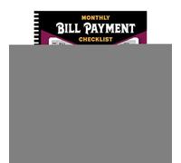 Bill Trackers Notebooks: Monthly Bills Payment Checklist | Expense And Bill Tracker - (8.5 inches x 11 inches 100+ Pages) | Notebook & Organiser | The 4-Year Guide For Families & Money Managers, 960