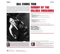 BILL TRIO EVANS - SUNDAY AT THE VILLAGE VANGUARD VINYL LP NEW