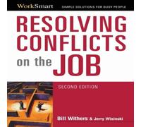 Bill Withers A Resolving Conflicts on the Job Paperback Book Bill Withers Multicolor