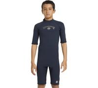 BILLABONG 2026 Junior Absolute 2/2mm Back Zip Shorty Wetsuit - Navy