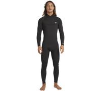 BILLABONG 2026 Mens Absolute 3/2mm Flatlock Back Zip Wetsuit - Black
