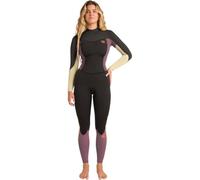 BILLABONG 2026 Womens Synergy 4/3mm Back Zip Wetsuit - Grey Violet