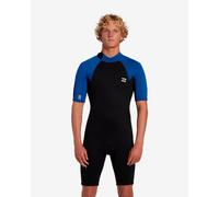 Billabong 2mm Foil black blue wetsuit. - M