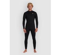 Billabong Foil 3/2 Mm Long Sleeve Chest Zip Neoprene Suit Black M Men