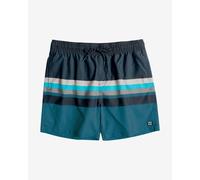 Billabong All Day Stripe Colors navy blue swimsuit. - S