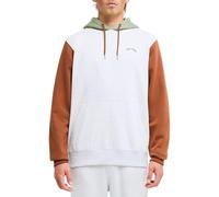 Billabong Arch Block Pullover Hoodie - Light Grey Heather