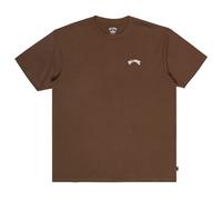 Billabong Arch Short Sleeve T-shirt Brown M Men