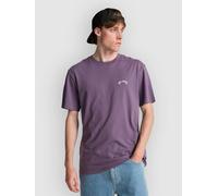 Billabong Short Sleeve T-Shirt Arch Crew SS Mens Purple