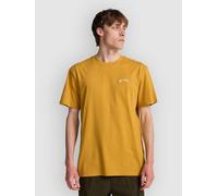 BILLABONG Short Sleeve T-Shirt Arch Crew SS Mens Yellow