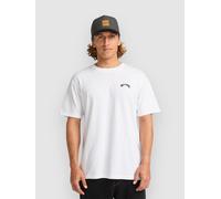 Billabong T-Shirt Arch Crew Short Sleeve Men's White Size S