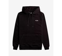 Billabong Arch Small Logo Hoodie Black White - S