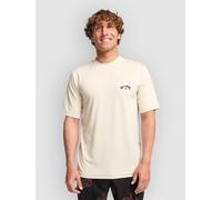 Billabong Short Sleeves UPF 50 Surf T-Shirt ARCH WAVE SS Mens Beige