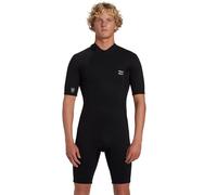 Billabong Back Zip Short Sleeve Springsuit 202 FOIL BZ SS SPRING Young Mens Black S