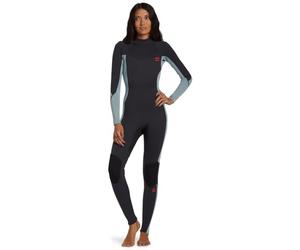 Billabong Back Zip Wetsuit 302 FOIL BZ FL FULLSUIT Young Womens Black L