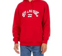 Billabong Big and Tall Hoodies for Men - Fleece Pullover Sweatshirt Graphic Hoodie, Red, 4X