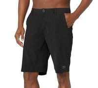Billabong Big and Tall Shorts for Men - Hybrid Stretch Board Shorts Quick Dry Crossfire Submersible, Black, 1X