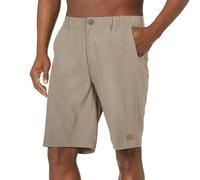 Billabong Big and Tall Shorts for Men - Hybrid Stretch Board Shorts Quick Dry Crossfire Submersible, Sand, 3X
