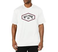 Billabong Big and Tall Swim Shirts for Men UPF 50+ Rash Guard Long & Short Sleeve, White, 6X