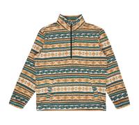 Billabong - Thick fleece with zip-up collar - Boundary Mock Neck Desert Print for Men in Recycled Polyester - Size M - Beige Beige M