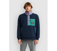 Billabong Boundary Shore Half-Zip Fleece Sweater grape leaf XXL