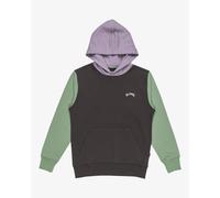 BILLABONG - Boys Arch Block Pullover Hoodie (8-16 Yrs) - Raven - Hooded Top