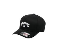 Billabong Snapback Cap Arch, Adjustable Curved Peak, Men's Black