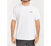 Men's Billabong Mens Arch Wave Short Sleeve T-Shirt - White - Size: 44/Regular