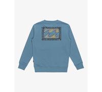 BILLABONG - Boys Foundation Sweatshirt (8-16 Yrs) - Glacier Blue - Fleece Top