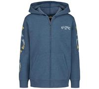 Billabong Boys Full Zip Fleece Sweatshirt, Soft and Comfortable Hoodie, Regular Fit, China Blue Arch, 10-12